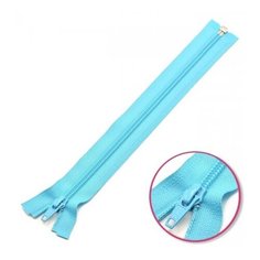 YKK Молния витая разъёмная 0004706/65, 65 см, 547 голубой лед/голубой лед