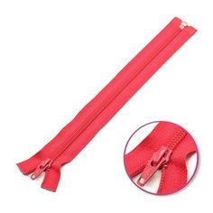 YKK Молния витая разъёмная 0004706/60, 60 см, темно-розовый/темно-розовый