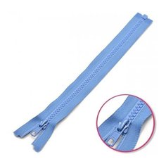 YKK Молния тракторная разъемная 4335956/65, 65 см, голубой/голубой