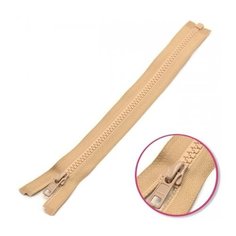 YKK Молния тракторная разъемная 4335956/65, 65 см, бежевый/бежевый