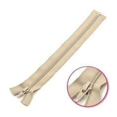 YKK Молния витая разъёмная 0004706/75, 75 см, светло-серый/светло-серый