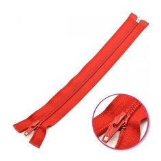 YKK Молния витая разъёмная 0004706/75, 75 см, темно-красный/темно-красный