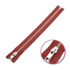 YKK Молния 0573985/60, 60 см, красное вино/анти-никель