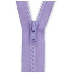 YKK Молния тракторная разъемная 4335956/75, 75 см, пастельно сиреневый/пастельно сиреневый