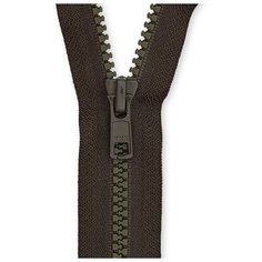 YKK Молния тракторная разъёмная 4335956/120, 120 см, темный хаки/темный хаки