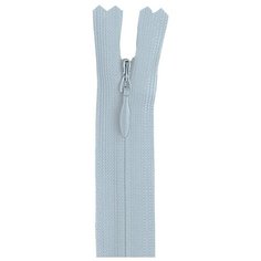 YKK Молния потайная неразъёмная 0004715/40, 40 см, светло-голубой/светло-голубой