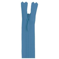 YKK Молния потайная неразъёмная 0004715/40, 40 см, пастельно-голубой/пастельно-голубой