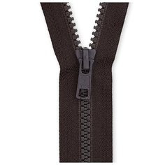 YKK Молния тракторная разъемная 4335956/65, 65 см, темно-коричневый/темно-коричневый