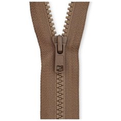 YKK Молния тракторная разъемная 4335956/75, 75 см, светло-коричневый/светло-коричневый