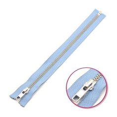 YKK Молния разъёмная 0573985/75, 75 см, пастельно-голубой/анти-никель