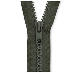 YKK Молния тракторная разъемная 4335956/75, 75 см, оливка/оливка