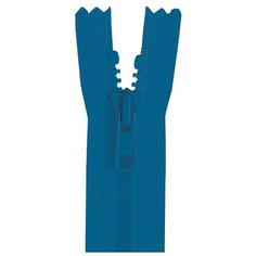YKK Молния тракторная разъёмная 4335956/50, 50 см, голубой/голубой