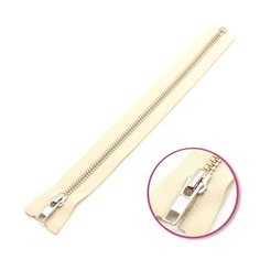 YKK Молния разъёмная 0573985/80, 80 см, грязно-белый/анти-никель