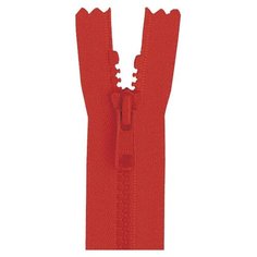 YKK Молния тракторная разъёмная 4335956/50, 50 см, темно-красный/темно-красный