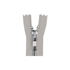 YKK Молния разъёмная 0573985/80, 80 см, светло-серый/анти-никель