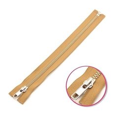 YKK Молния разъёмная 0573985/55, 55 см, верблюжий/анти-никель