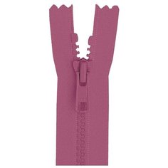 YKK Молния 4335956/55, 55 см, темно-розовый/темно-розовый