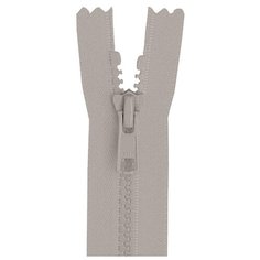 YKK Молния тракторная разъёмная 4335956/50, 50 см, светло-серый/светло-серый