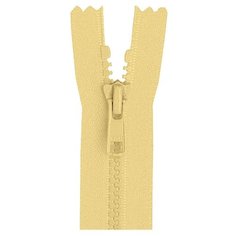 YKK Молния тракторная разъёмная 4335956/50, 50 см, лимон/лимон