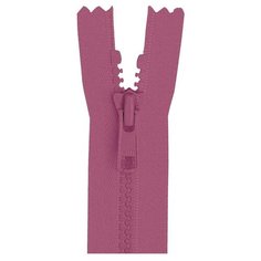 YKK Молния тракторная разъёмная 4335956/50, 50 см, темно-розовый/темно-розовый