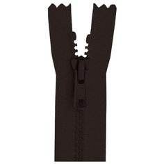 YKK Молния тракторная разъёмная 4335956/120, 120 см, темно-коричневый/темно-коричневый