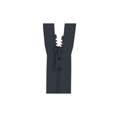 YKK Молния тракторная разъемная 4335956/65, 65 см, асфальтно-серый/асфальтно-серый