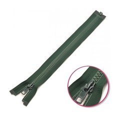 YKK Молния 4335956/55, 55 см, темно-зеленый/темно-зеленый