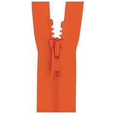 YKK Молния 4335956/55, 55 см, апельсиновый/апельсиновый
