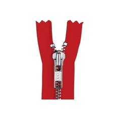 YKK Молния разъёмная 0573985/65, 65 см, темно-красный/анти-никель