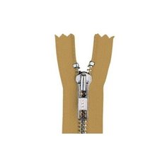 YKK Молния разъёмная 0573985/65, 65 см, верблюжий/анти-никель
