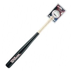 Бейсбольный набор Wilson Tee Ball Kit (X5356) черный/белый