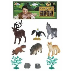 Фигурки Играем вместе Диалоги о животных Лесные животные P0404/10A