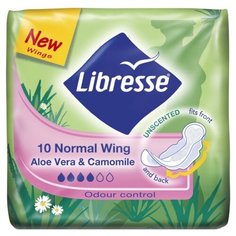 Libresse прокладки Ultra+ Natural Normal Aloe Vera & Camomile 10 шт. 1 шт.