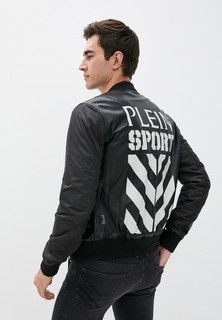 Куртка кожаная Plein Sport