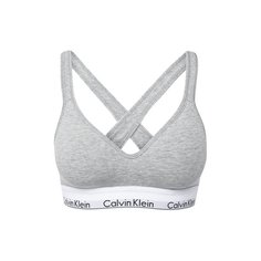 Бюстгальтер из смеси хлопка и вискозы Calvin Klein