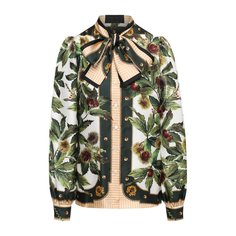 Шелковая блузка Dolce & Gabbana