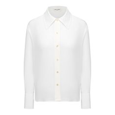 Шелковая рубашка Saint Laurent