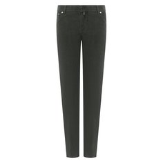 Брюки из хлопка и шерсти Kiton