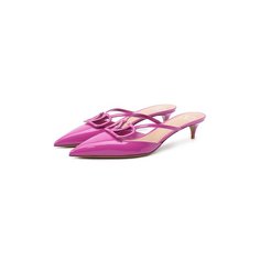 Кожаные мюли Valentino Garavani Vlogo Valentino