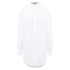 Хлопковая рубашка Jil Sander