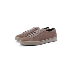 Замшевые кеды Santoni