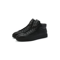 Кожаные ботинки Santoni