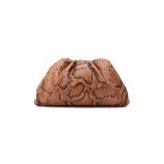Клатч Pouch из кожи питона Bottega Veneta