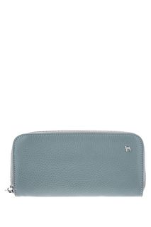 Кошелек из зерненой кожи с застежкой на молнию Mumi