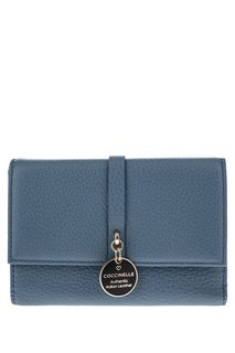 Кожаный кошелек с двумя отделами для купюр Alpha Coccinelle