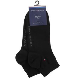 Комплект из двух пар черных носков Tommy Hilfiger