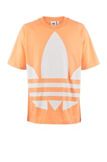 Футболка из хлопка с логотипом бренда Adidas Originals