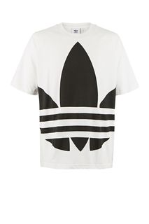 Футболка из хлопка с логотипом бренда Adidas Originals