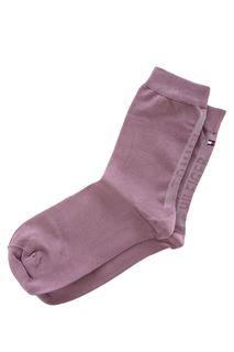 Высокие носки розового цвета Tommy Hilfiger