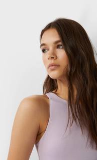 Stradivarius Боди С Горловиной Халтер Женская Коллекция Multicolor M